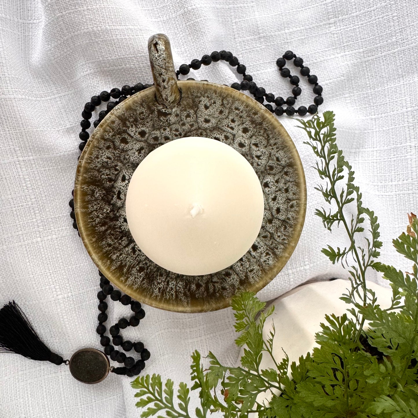 Glazed Ceramic Loop Holders
