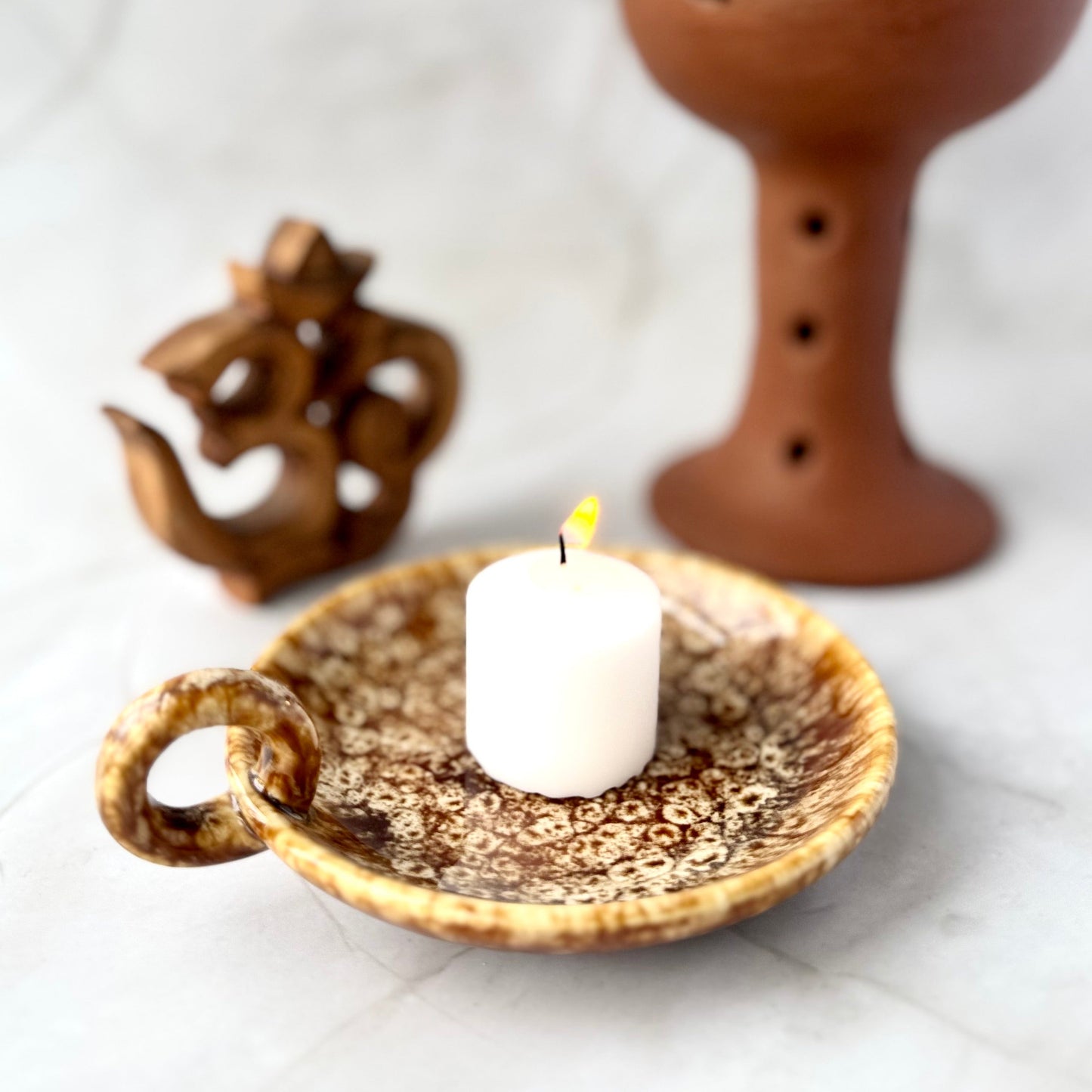 Glazed Ceramic Loop Holders