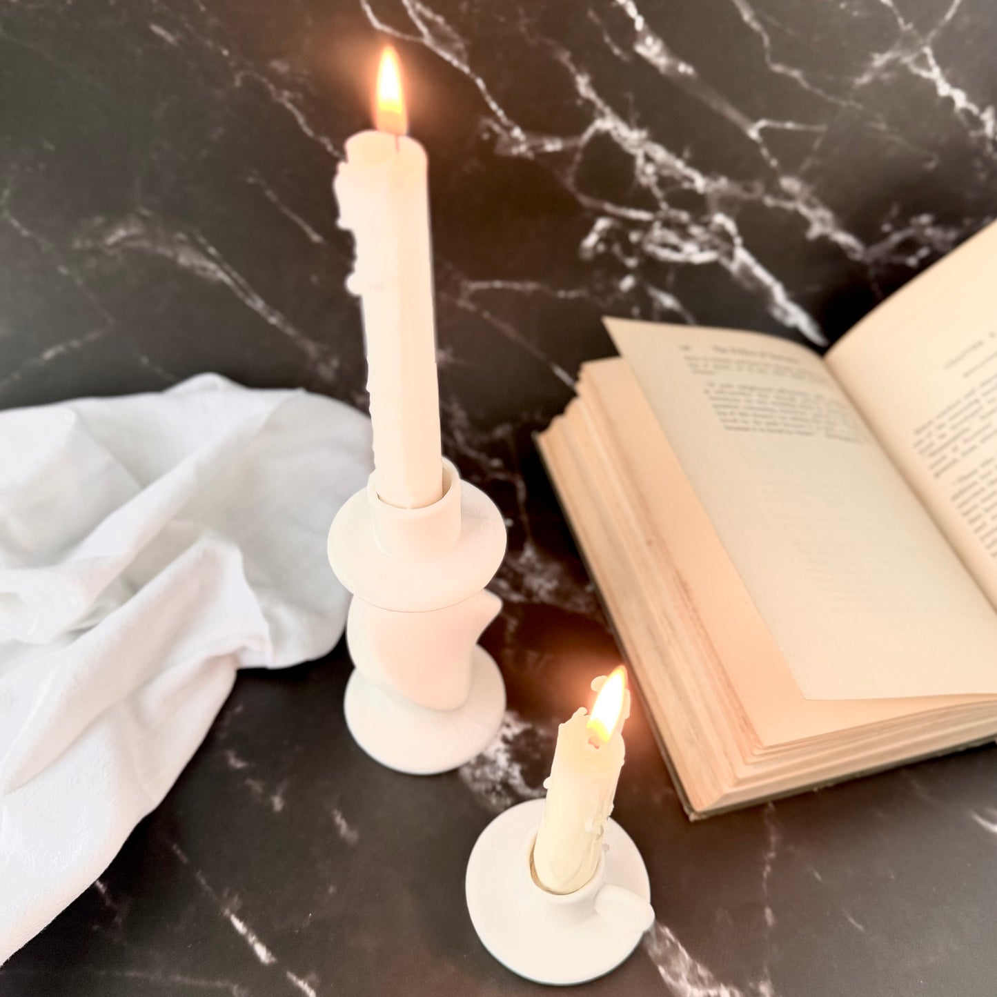 Loop Ceramic Candle Holder