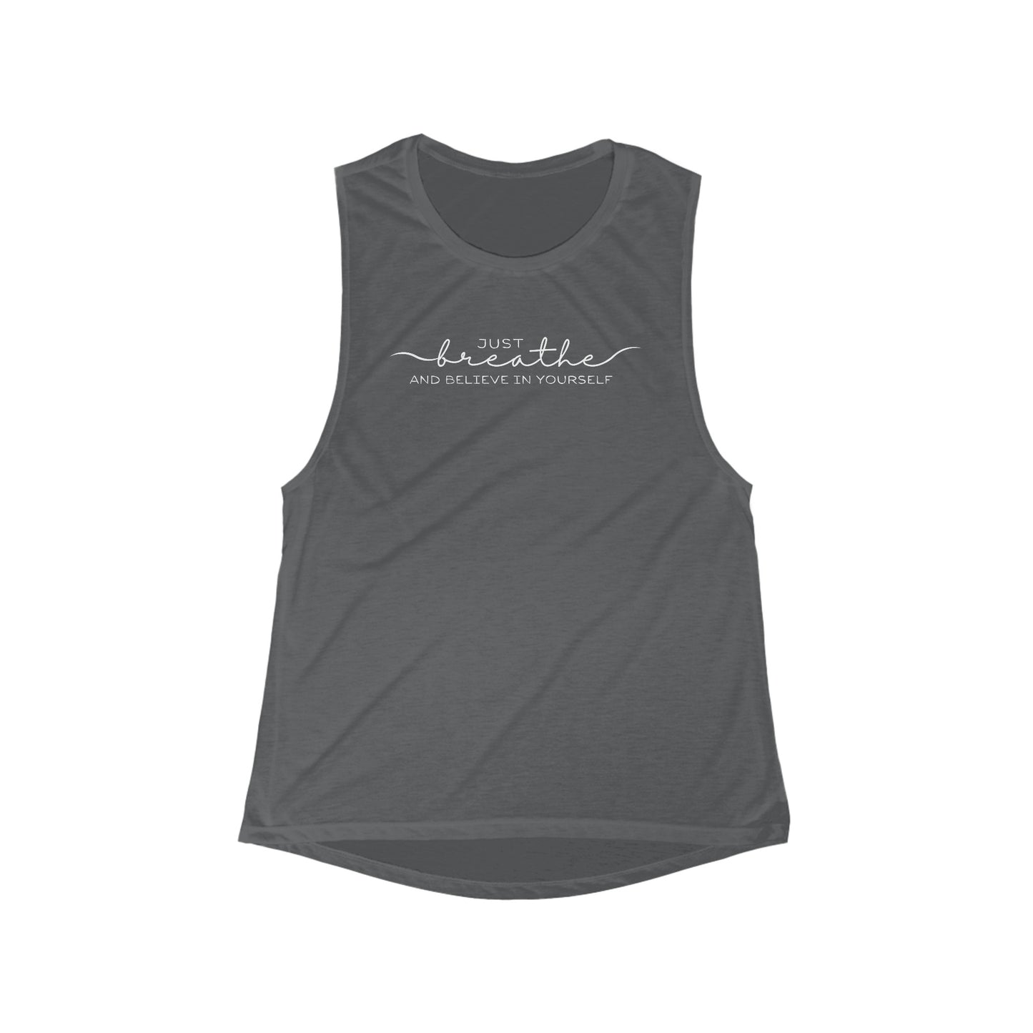 "Just Breathe"" Women's Tank