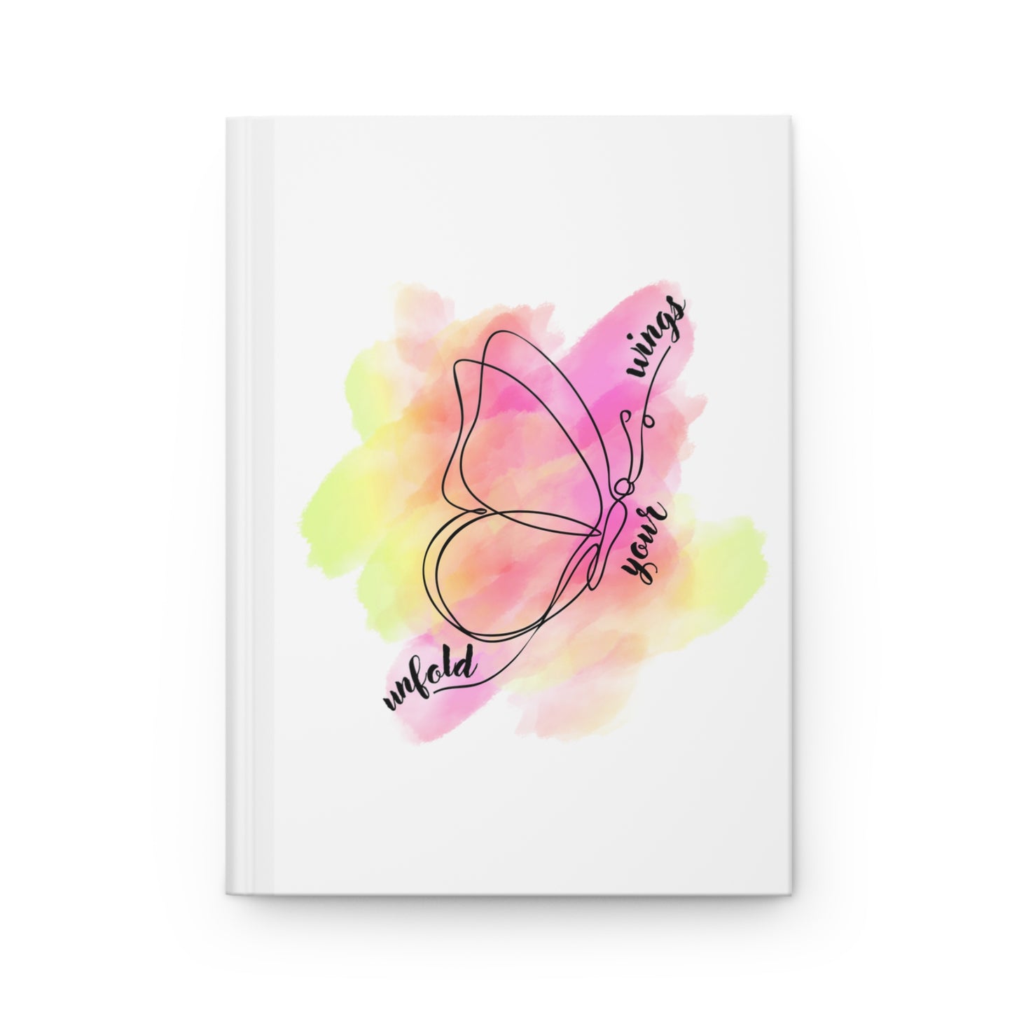 "Your Wings" Hardcover Journal