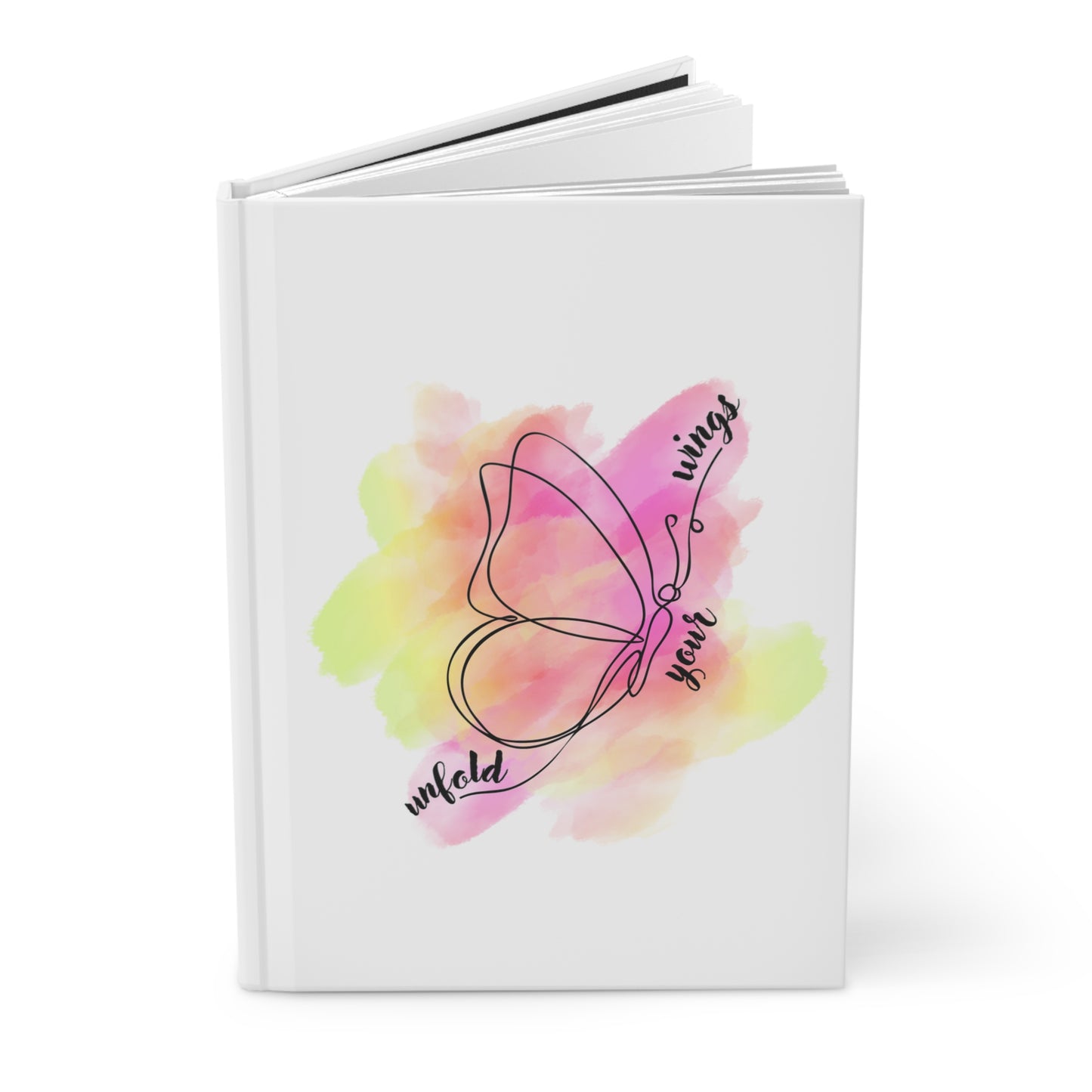 "Your Wings" Hardcover Journal