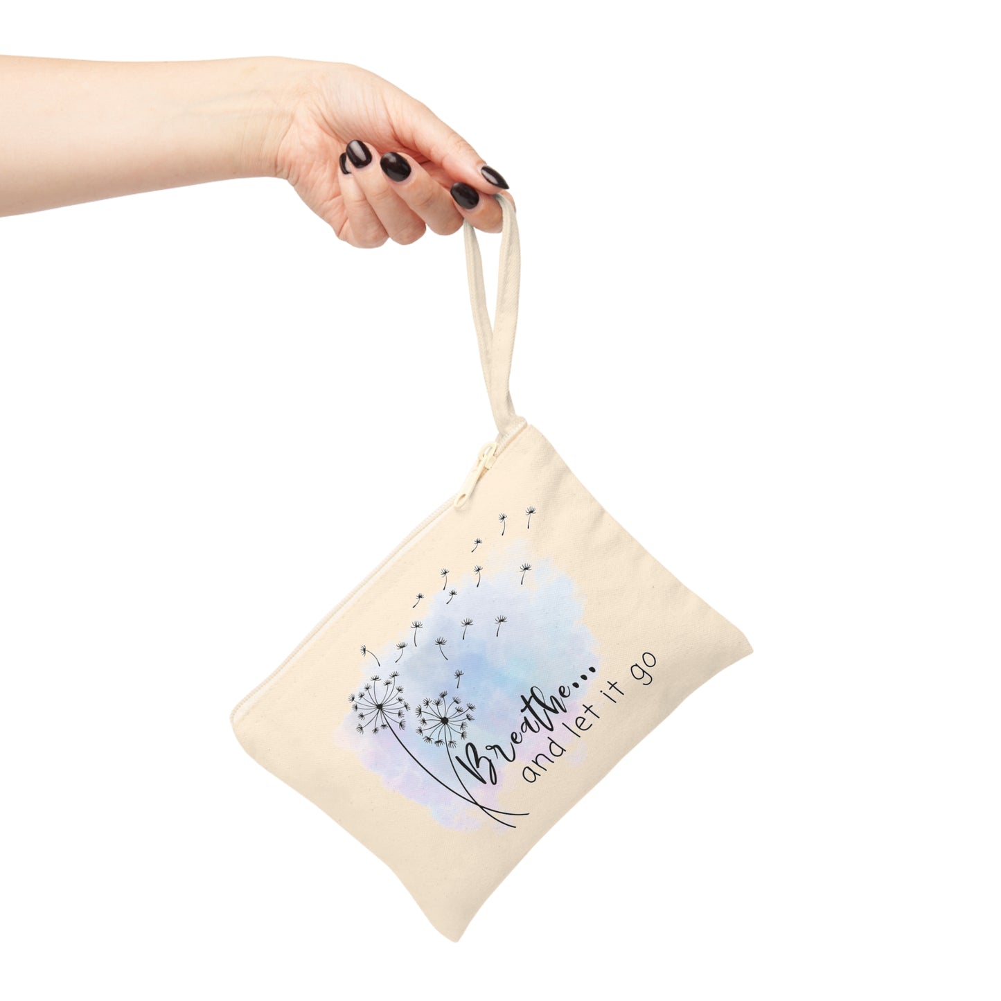 "Let It Go" Accessory Zipper Pouch