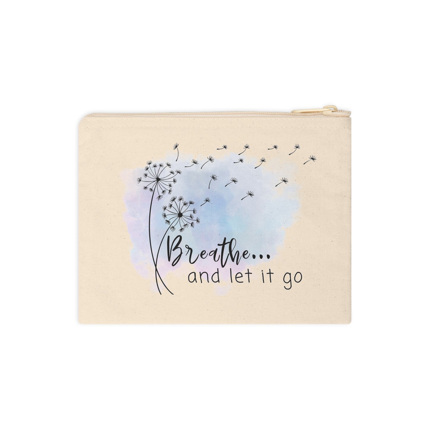 "Let It Go" Accessory Zipper Pouch