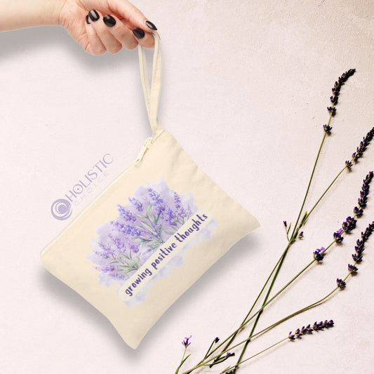 "Growing Positive Thoughts" Accessory Zipper Pouch