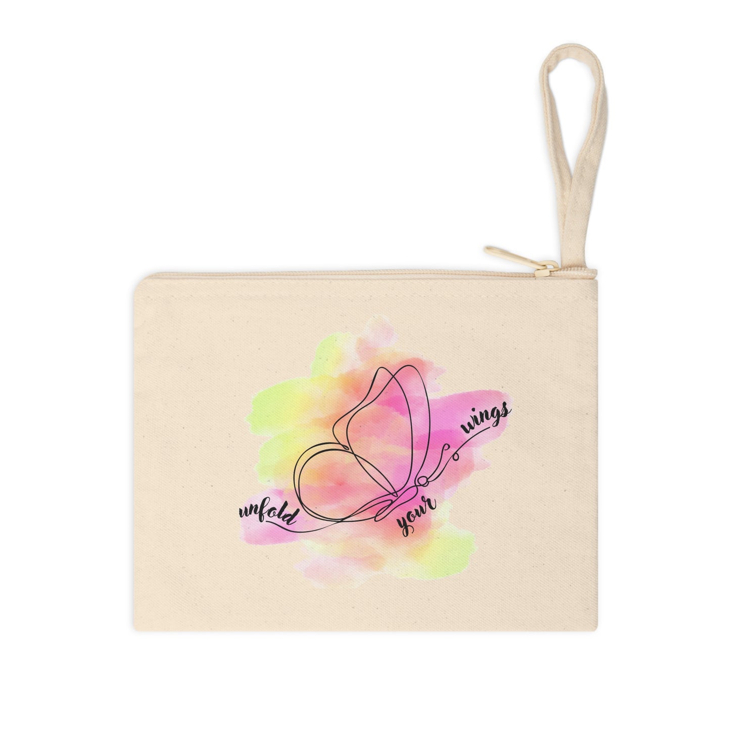 "Your Wings" Accessory Zipper Pouch