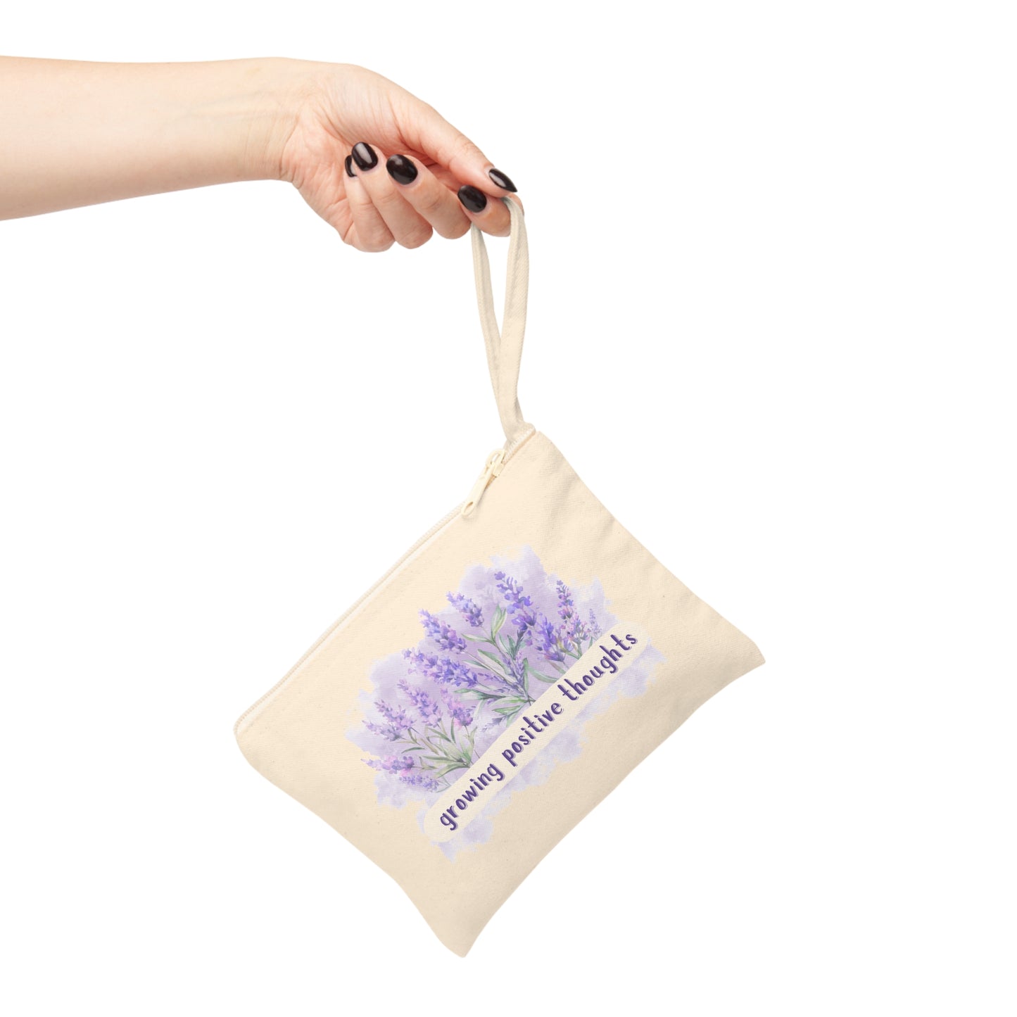 "Growing Positive Thoughts" Accessory Zipper Pouch