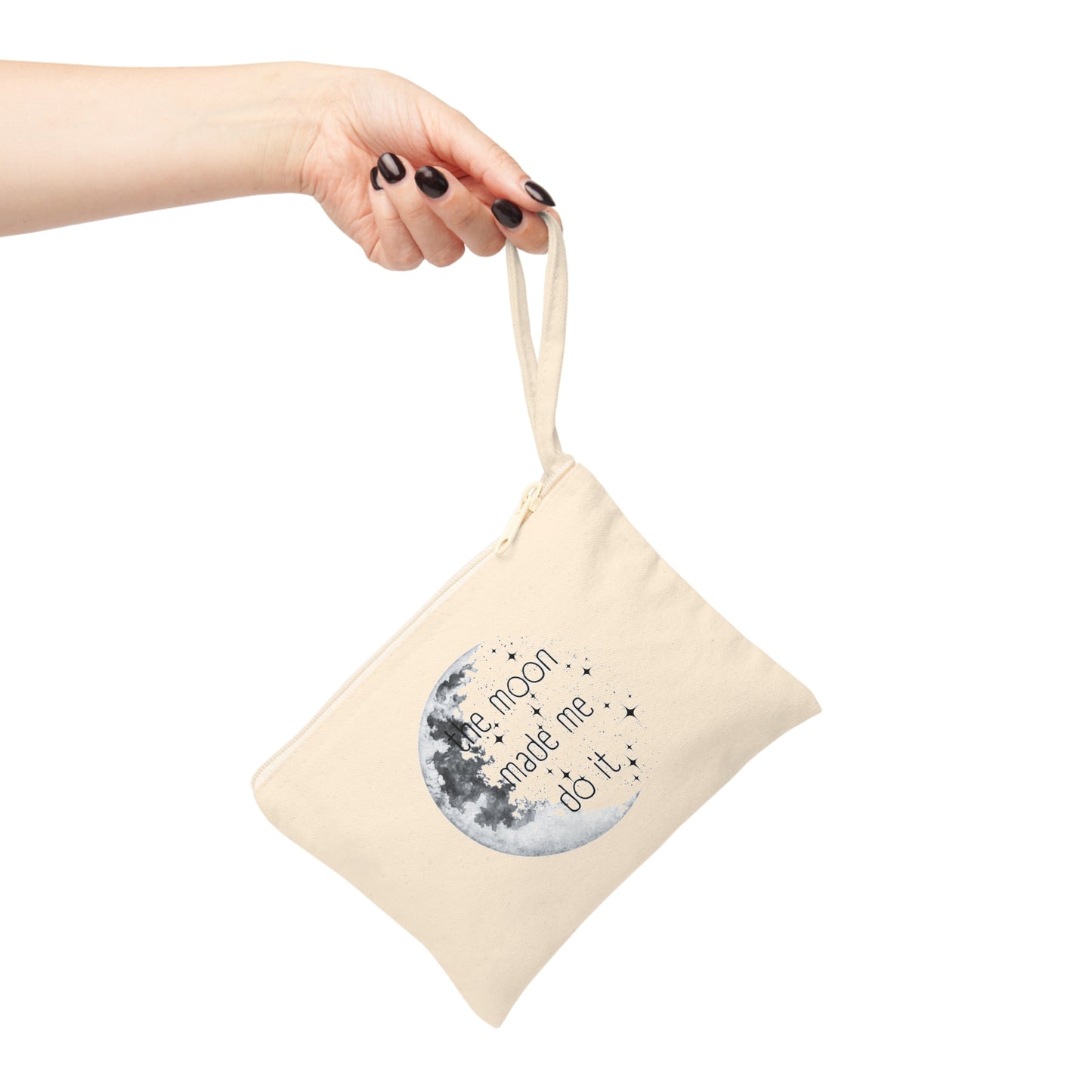 "Moon" Accessory Zipper Pouch