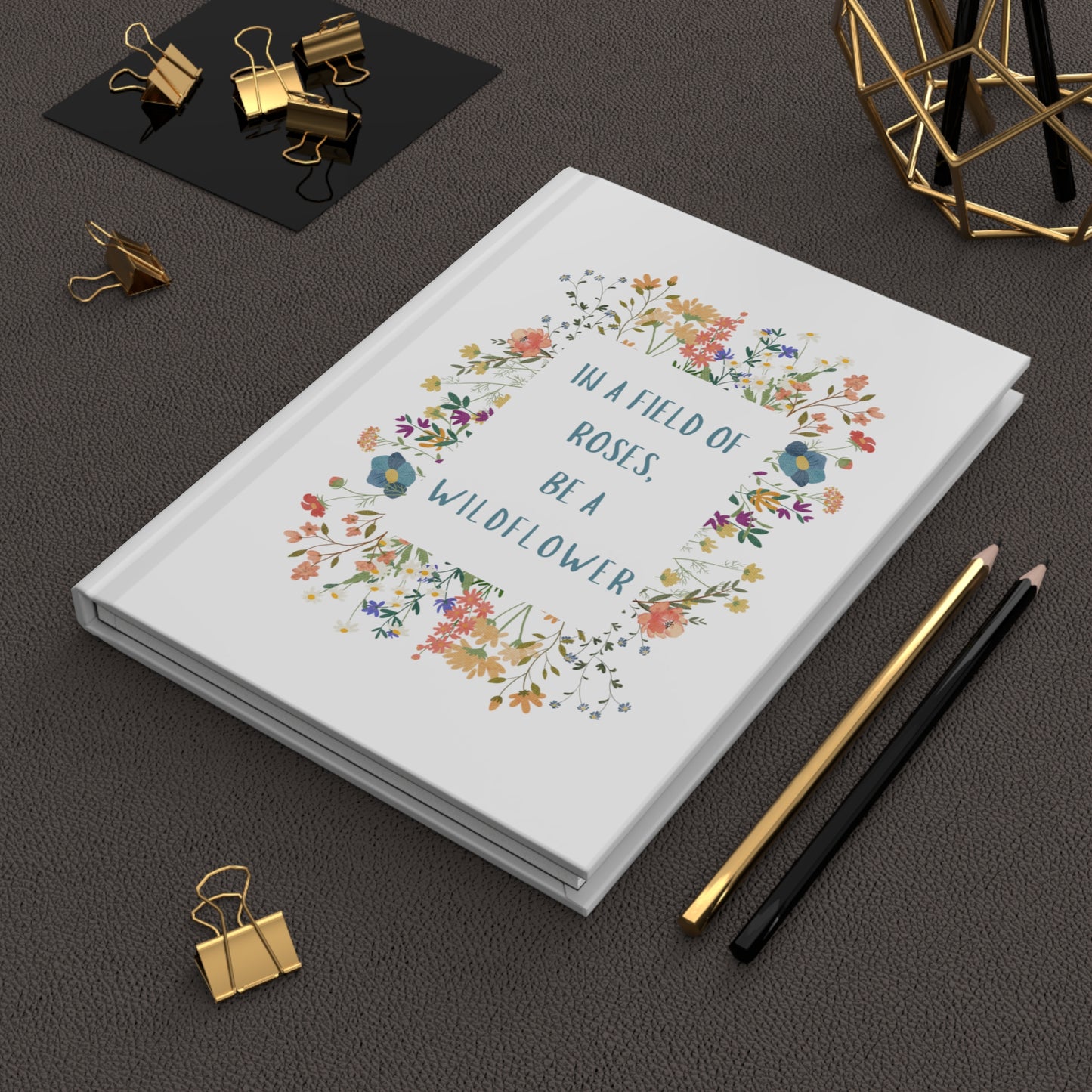 "Wildflower" Hardcover Journal