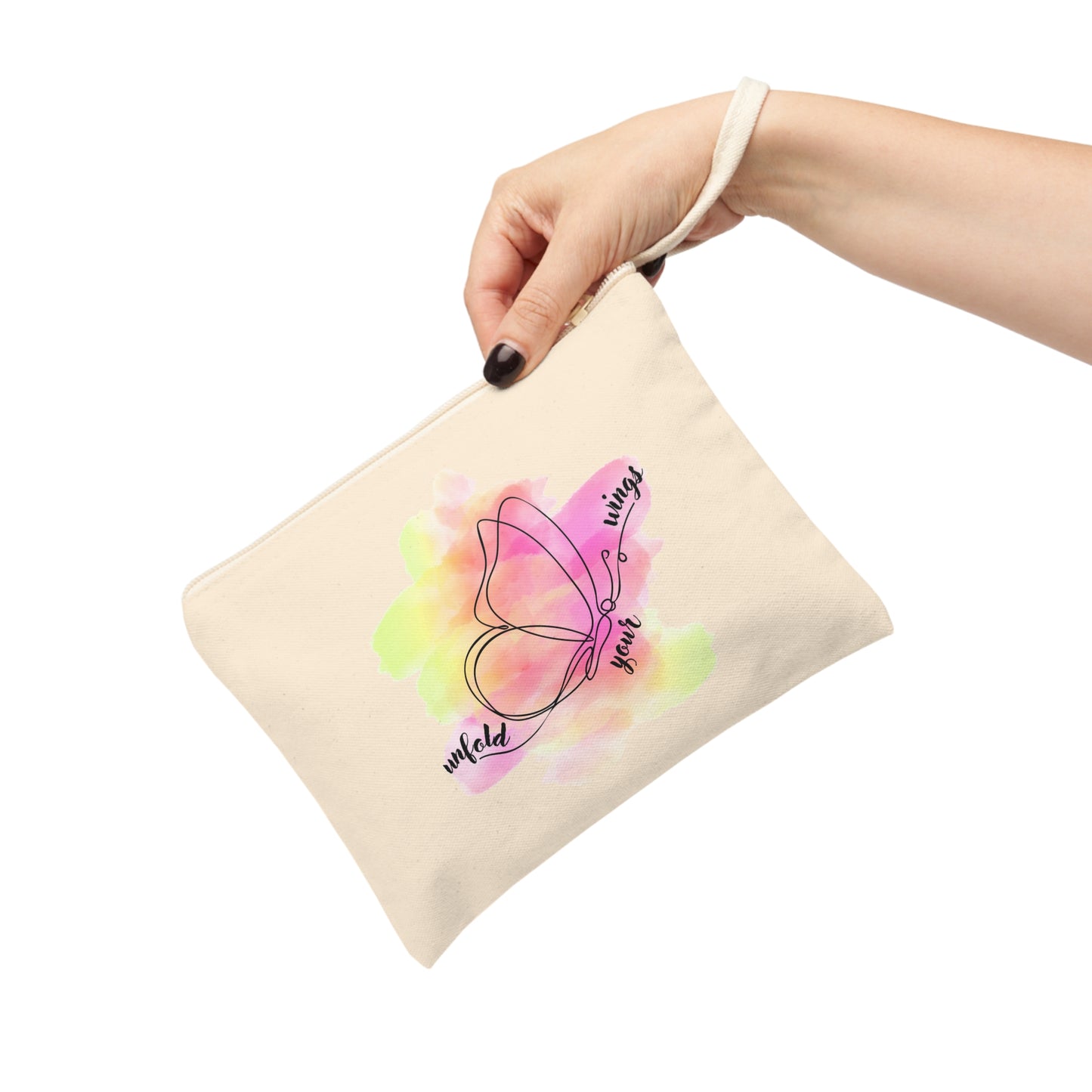 "Your Wings" Accessory Zipper Pouch