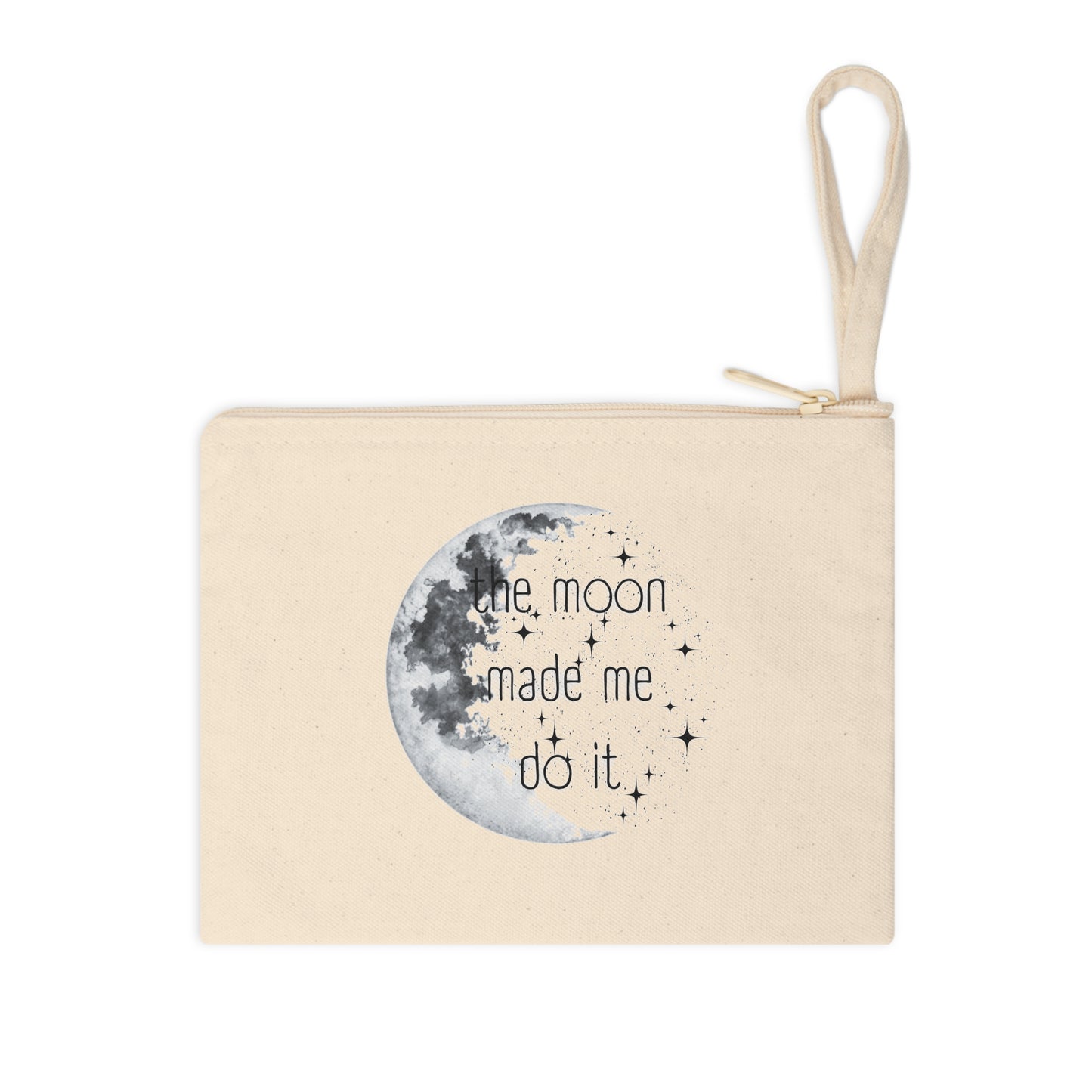 "Moon" Accessory Zipper Pouch