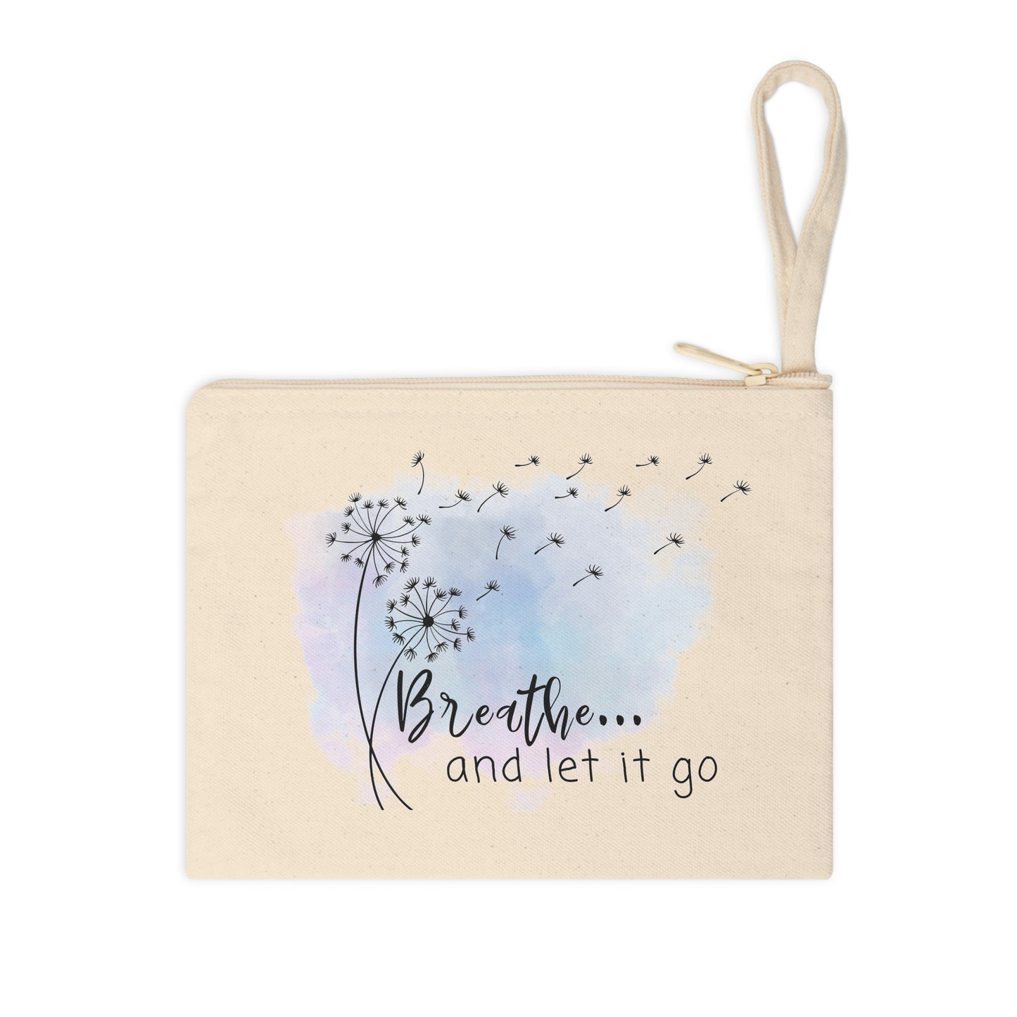 "Let It Go" Accessory Zipper Pouch