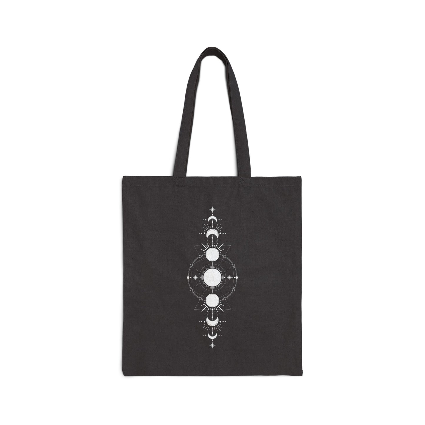 "Sacred Geometry" Cotton Canvas Tote Bag